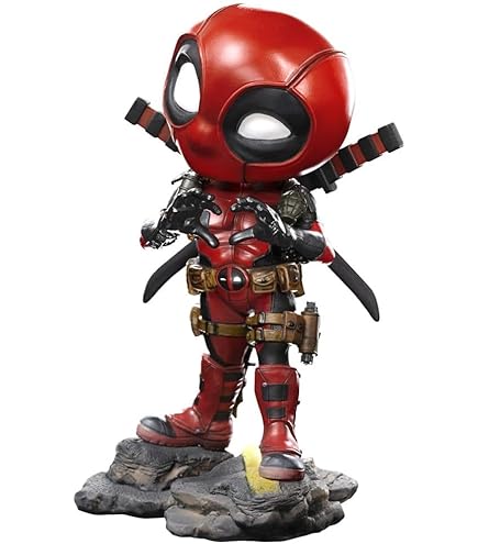 Amazon.com: Iron Studios Collectible Statue Deadpool Holiday