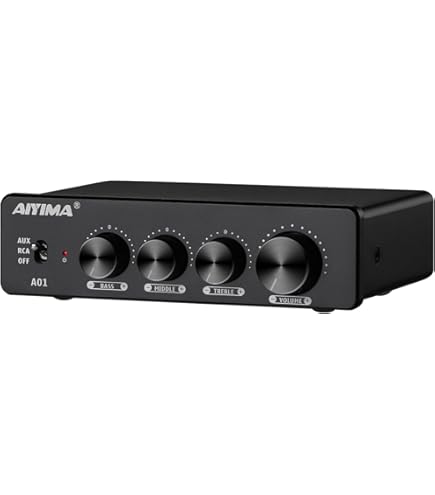 AIYIMA B07 Bluetooth 5.2 Amplifier TPA3255 2.1 Channel Subwoofer
