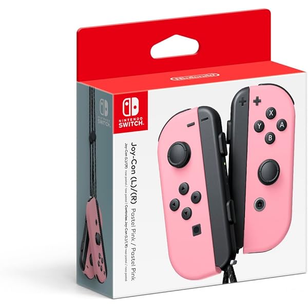 Joy-Con™ (L)/(R) - Pastel Pink/Pastel Yellow : Amazon.ca: Video Games