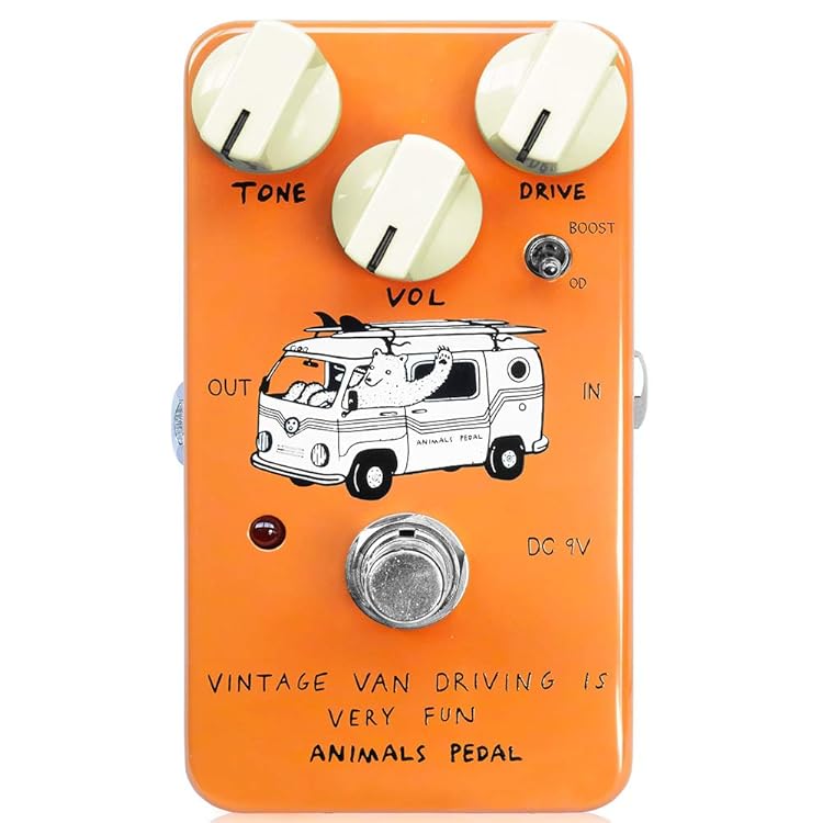 Animals Pedal Vintage Van Driving Is Very Fun - クリーンブースト