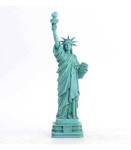 Amazon.com: SAINWORDS Statue of Liberty Figurine Decorations New