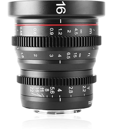 Amazon.com : Meike 25mm T2.2 Manual Focus Prime Mini Cinema Lens