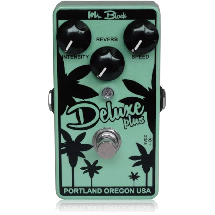 Mr. Black Deluxe Plus - リバーブとトレモロそれぞれ独立ON/OFFが可能