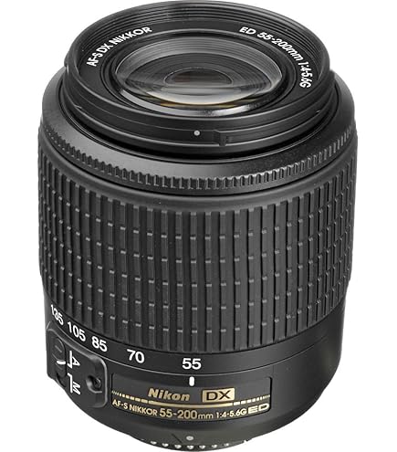 Amazon.com : NIKON AF-S DX NIKKOR 55-200mm f/4-5.6G ED VR II Lens