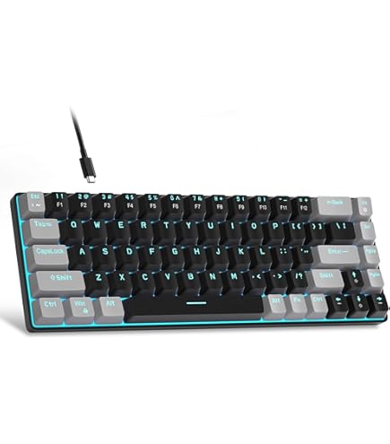 Amazon.com: KRAKEN KEYBOARDS Pro 60 Percent Keyboard 60% Gaming