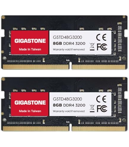 Crucial 16GB DDR4 RAM Kit (2x8GB), 3200MHz (PC4-25600