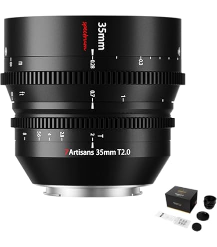 Amazon.com : DZOFILM Vespid Prime 35mm T2.1 Cinema Lens for PL