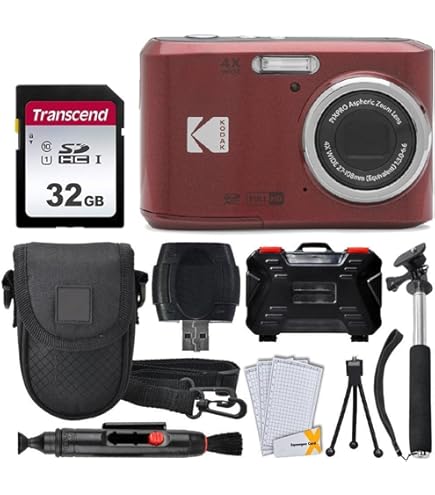 Amazon.com : Kodak PIXPRO FZ45 Digital Camera, 32GB Memory Card