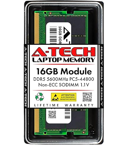 A-Tech 32GB DDR4 3200 MHz SODIMM PC4-25600 (PC4-3200AA) CL22 2Rx8