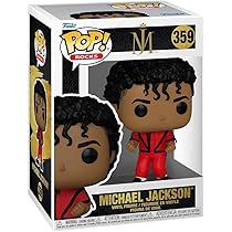 Funko Pop! Rocks: Michael Jackson (Thriller) : Amazon.ca: Toys & Games