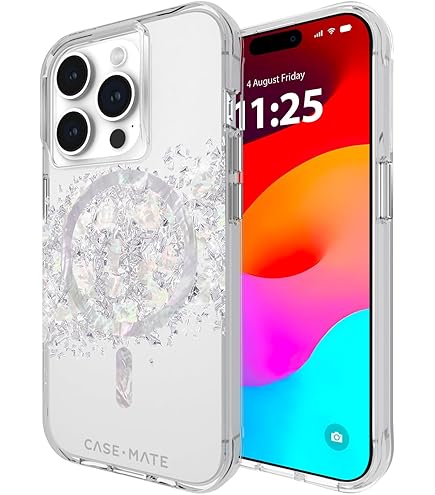 Amazon.com: Case-Mate iPhone 15 Pro Case - Floral Gems [12FT Drop