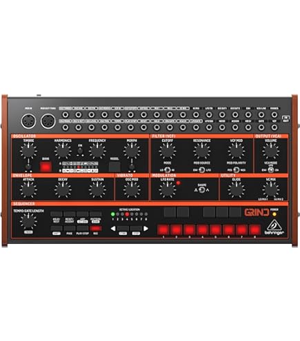 Amazon.com: Behringer Syncussion SY-1 Dual-channel Analog