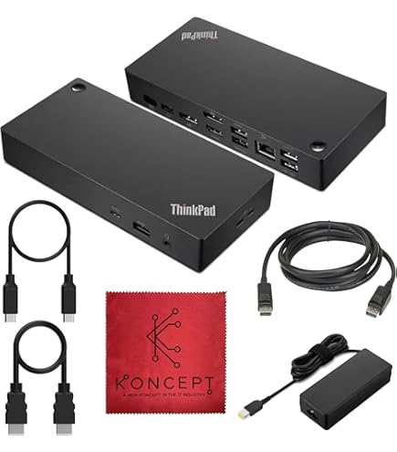 Amazon.com: Lenovo ThinkPad Universal USB-C Dock - 40AY0090