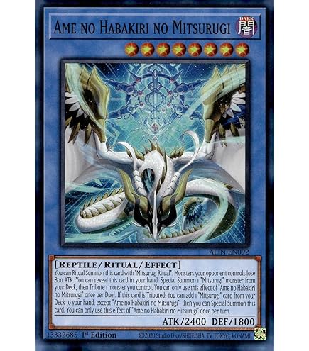 Amazon.com: AME no Murakumo no Mitsurugi - SUDA-EN092 - Ultra Rare