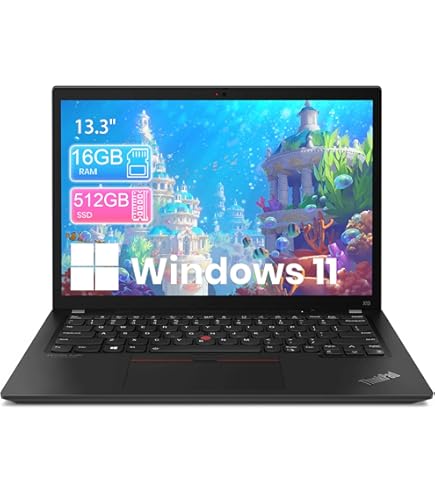Amazon.com: Lenovo ThinkPad X13 Laptop Computer Windows 11 Pro