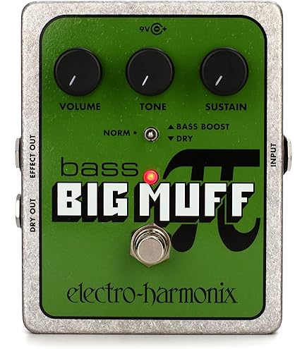 Amazon.com: Electro-Harmonix Green Russian Big Muff Pi Fuzz Pedal