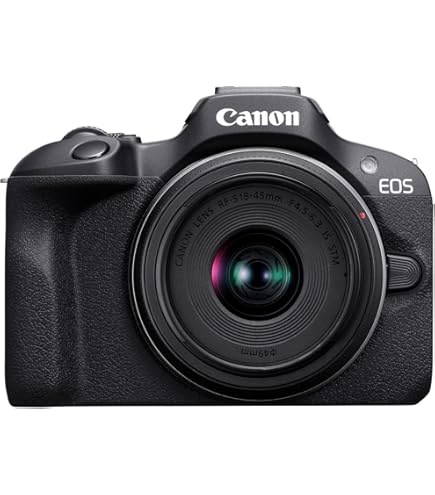 Amazon.com : Canon EOS M100 Mirrorless Camera w/ 15-45mm Lens - Wi