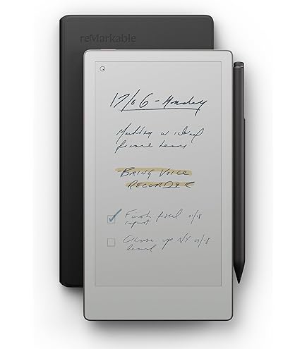 Amazon.com : reMarkable Paper Pro Bundle – Premium Leather