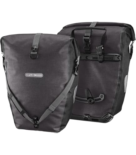 Amazon.com : Ortlieb Front-Roller City Front Pannier: Black : Bike