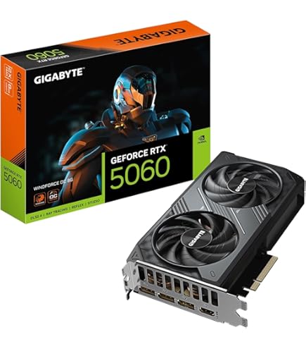 Amazon.com: GIGABYTE Nvidia GeForce RTX 4060 WF2OC-8GD 8GB