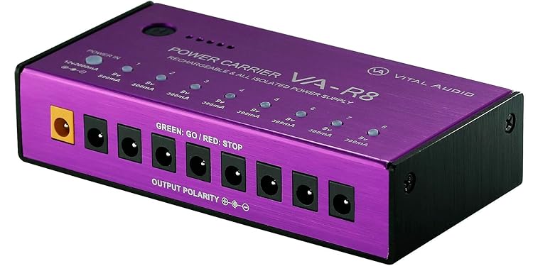 Vital Audio POWER CARRIER VA-R8 - 大容量のバッテリーパック内蔵