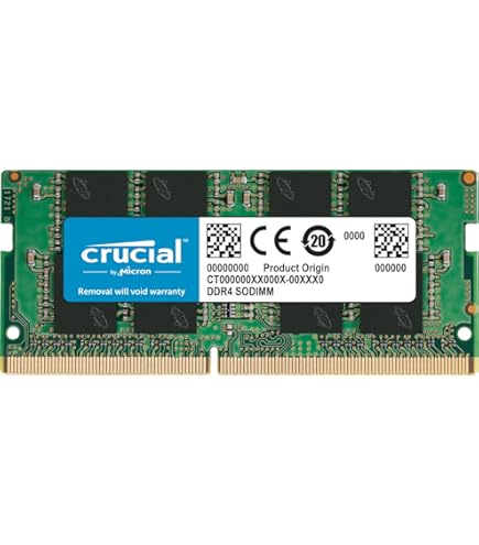 Micron 16GB 3200MHz SODIMM DDR4 Memory Module at Amazon.com