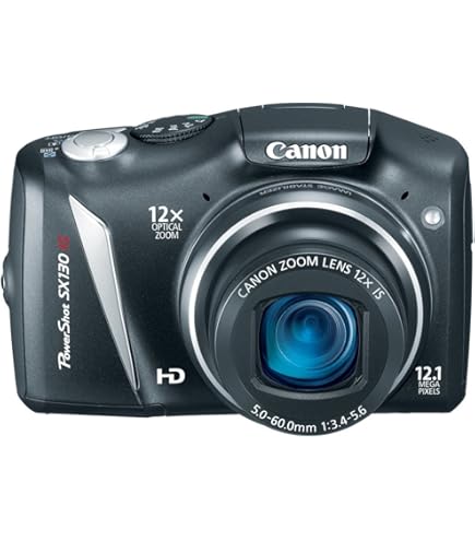 Amazon.com : Canon PowerShot SX130IS 12.1 MP Digital Camera with
