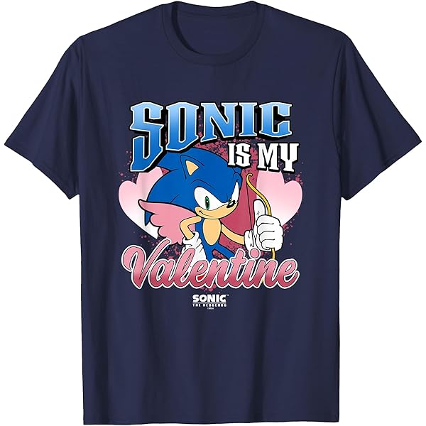Amazon.com: Sonic The Hedgehog Valentine's Day Love in The Fast