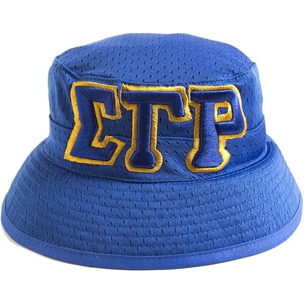 Sigma Gamma Rho Ladies Bucket Hat [58 cm - Royal Blue] at Amazon