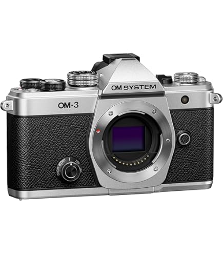Amazon Canada: OM SYSTEM Olympus OM-3 Silver Micro Four Thirds
