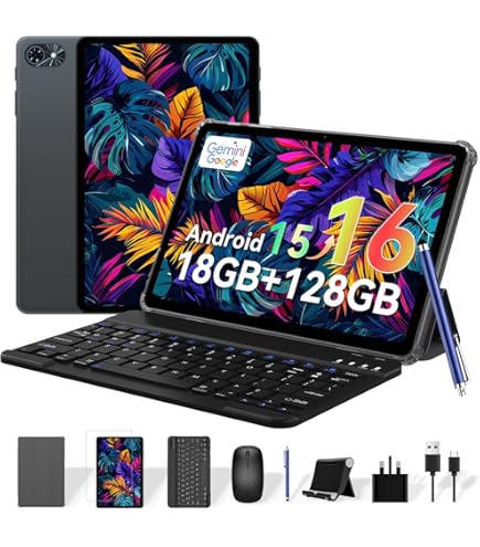 Amazon.com : TABWEE Tablet 11 Inch Android 15 Tablets T90, 1920