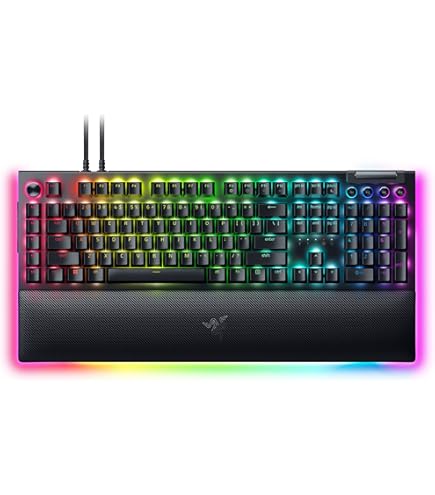 Amazon.com: Razer BlackWidow V4 Pro Wired Mechanical Gaming