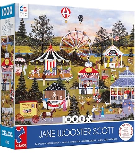 Amazon.com: Jigsaw Puzzle Shopping Spree by Jane Wooster Scott