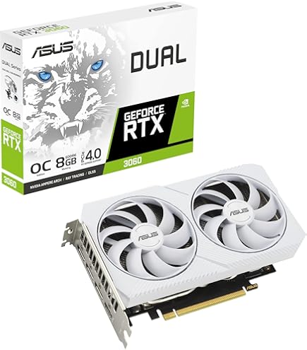 Amazon.com: ASUS Dual GeForce RTX™ 3060 White OC Edition 8GB GDDR6