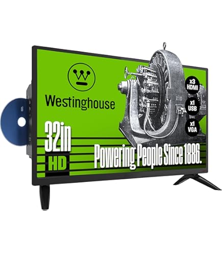 Amazon.com: Proscan 32-Inch LED TV | 720p, 60Hz | DVD Player