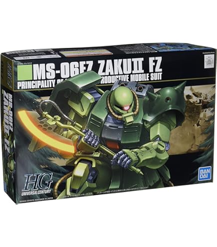 Amazon.com: FG 1/144 MS-06F Zaku II : Arts, Crafts & Sewing