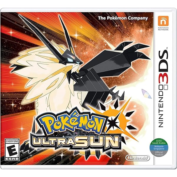 Amazon.com: Pokémon Ultra Sun Japanese Ver. [Region Locked / Not