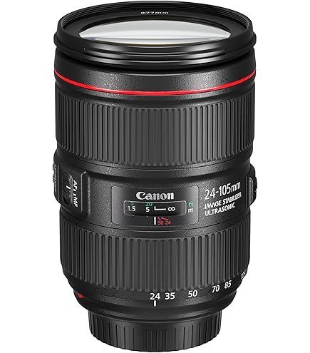 Amazon.com : Canon Zoom Lens EF24-105mm F4L is II USM - White Box