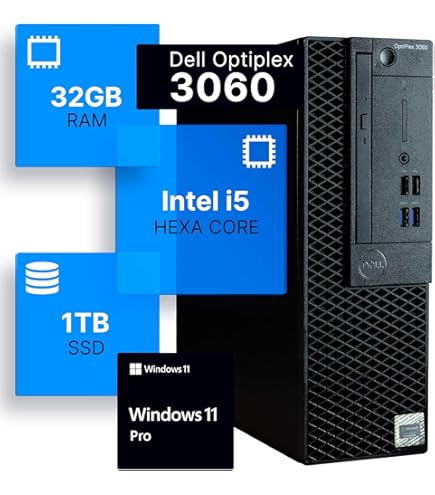 Amazon.com: Dell OptiPlex 5070 Desktop Computer - Intel Core i7