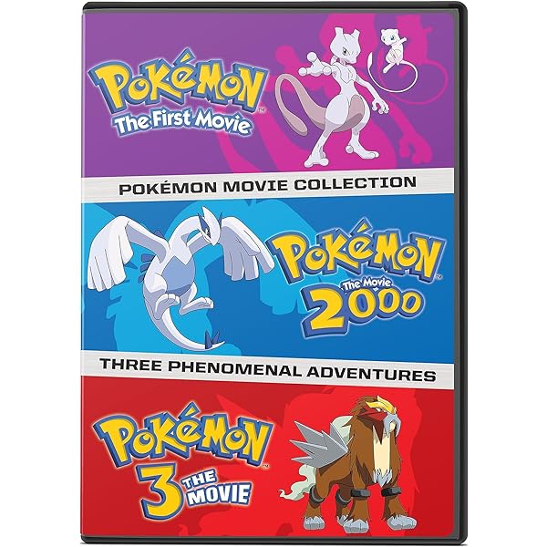 Amazon.com: Pokémon - Triple Movie Collection [DVD] : Movies & TV