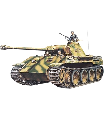 Amazon.com: Tamiya 35244 M26 Armored Tank Recovery Vehicle 1/35