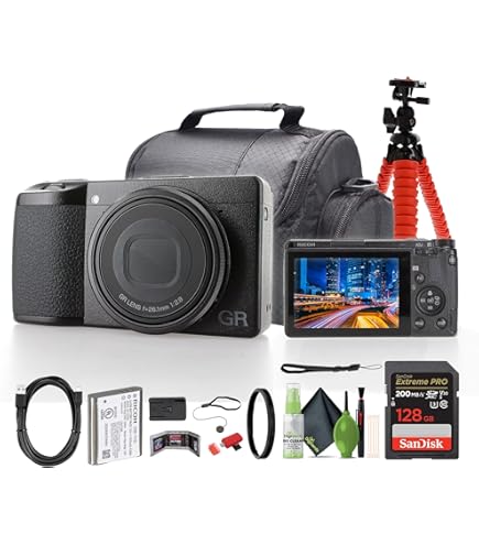 Amazon.com : Ricoh GR IIIx HDF Digital Camera (01283) Bundle