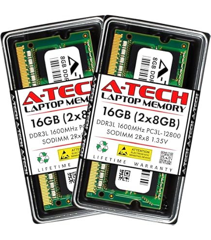 A-Tech 16GB Kit (2x8GB) RAM for Apple MacBook Pro (Mid 2012), iMac
