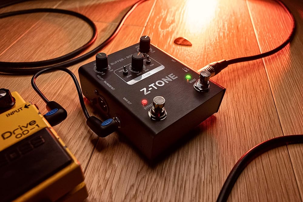 IK Multimedia Z-TONE Buffer Boost - バッファー、ブースト機能を搭載