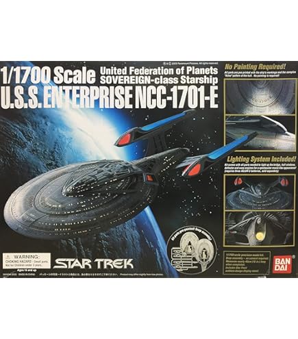 Amazon.com: Bandai Star Trek 1/850 USS Enterprise NCC-1701 (Japan