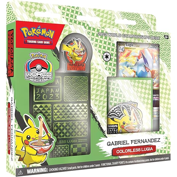 Amazon.com: 2023 Pokemon TCG World Championships Deck – Tord