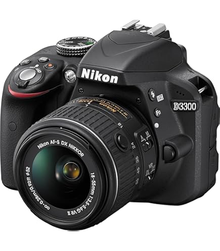 Amazon.com : Nikon D3300 24.2 MP CMOS Digital SLR with 18-55mm DX