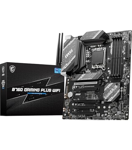 Amazon.com: MSI B760 Gaming Plus WiFi Motherboard Intel B760 LGA