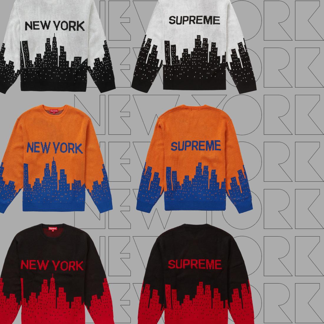 Supreme New York Sweater - Supreme Pick of the Week - StockX