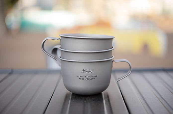 わずか34gの超軽量チタンマグに、生まれ変わった卓上ポットも
